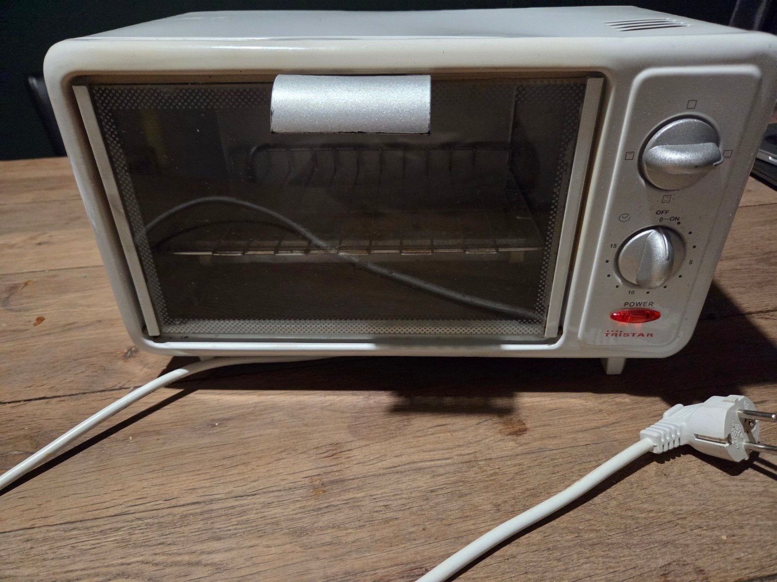 tristar mini oven, Ophalen