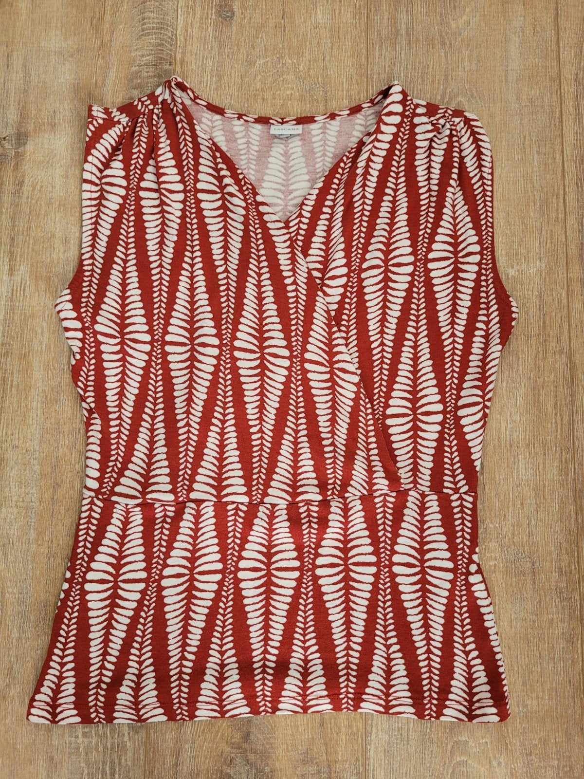 Lascana prachtige dames top met print rood/wit maat 36/38, Lascana, Ophalen of Verzenden, Zo goed als nieuw