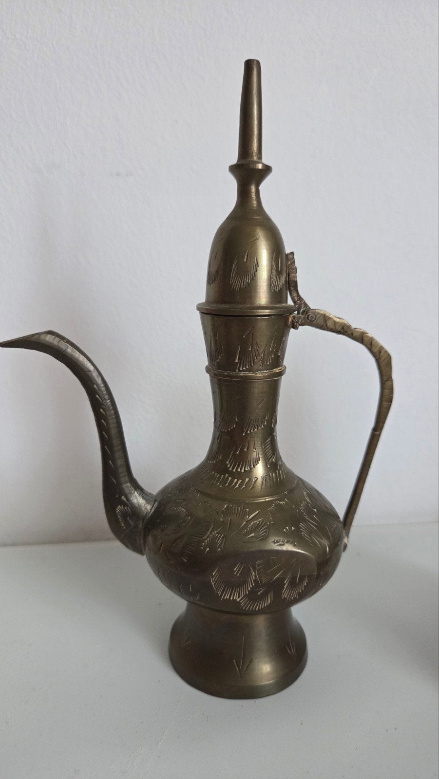 Vintage Messing Dallah Theepot - Indiaas handwerk, Ophalen of Verzenden