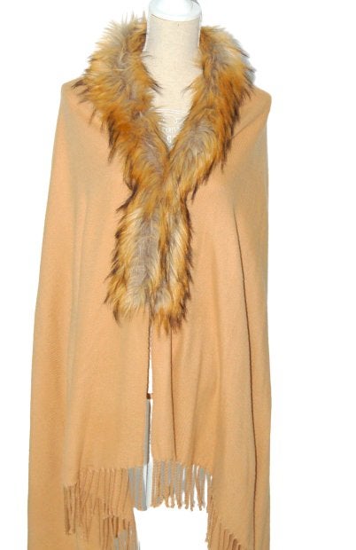 Nieuwe Rino & Pelle cape, vest, one size, Maat 38/40 (M), Bruin, Verzenden, Nieuw