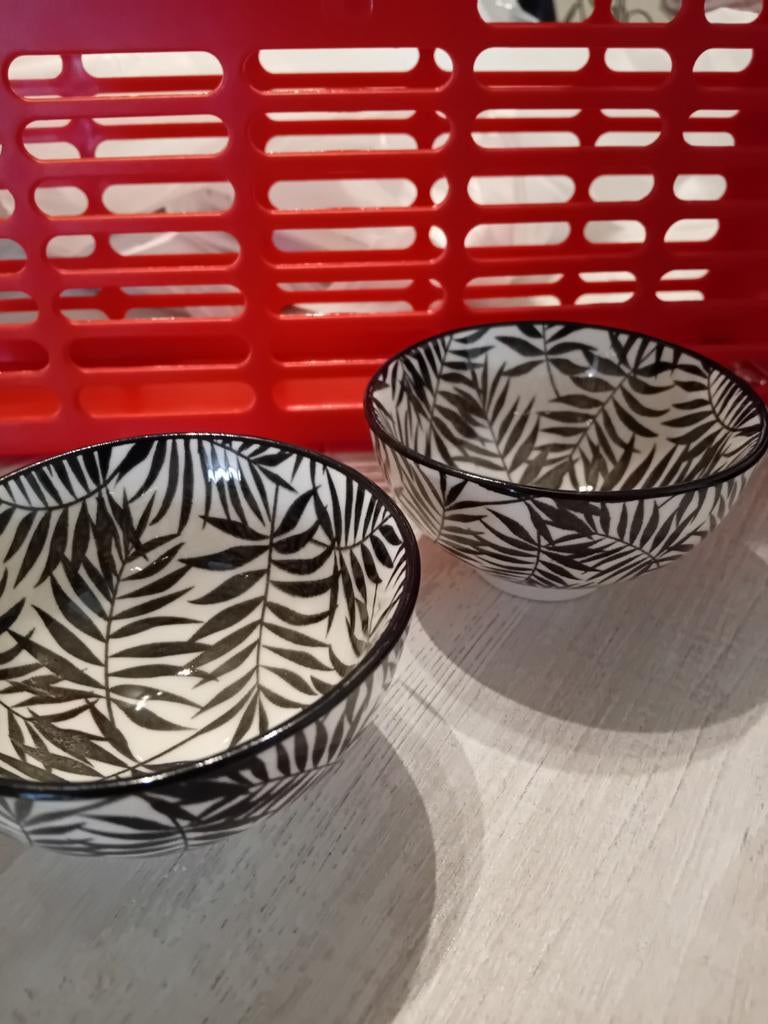 Jungle Loft Kommetjes voor theezakjes of snacks - Set van 2, Huis en Inrichting, Ophalen
