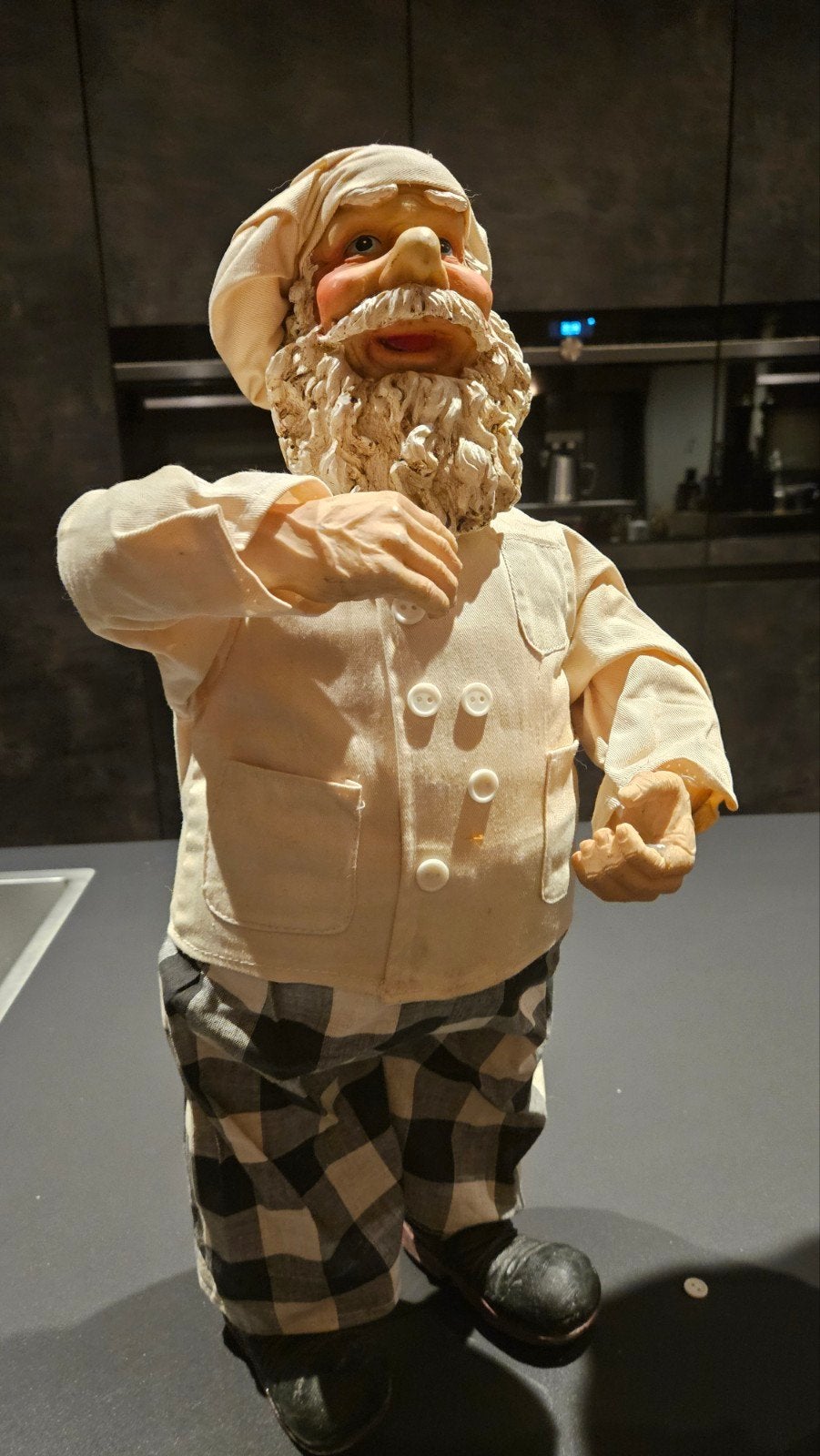 Vintage Chef Pop / Kerstman Decoratie, Ophalen of Verzenden