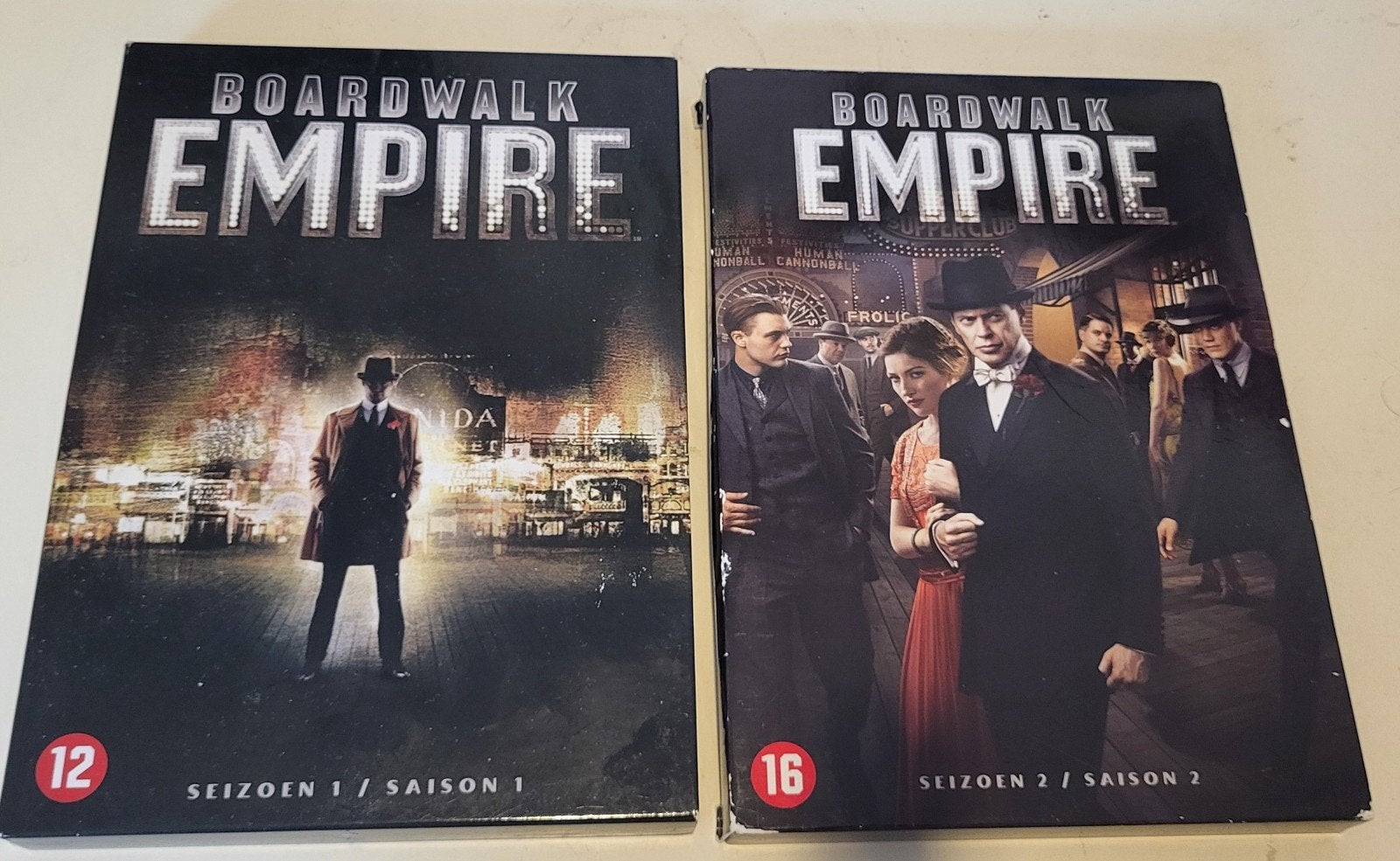 Boardwalk Empire Seizoen 1 & 2 DVD Boxset, Cd's en Dvd's, Ophalen, Vanaf 16 jaar, Misdaad, Gebruikt