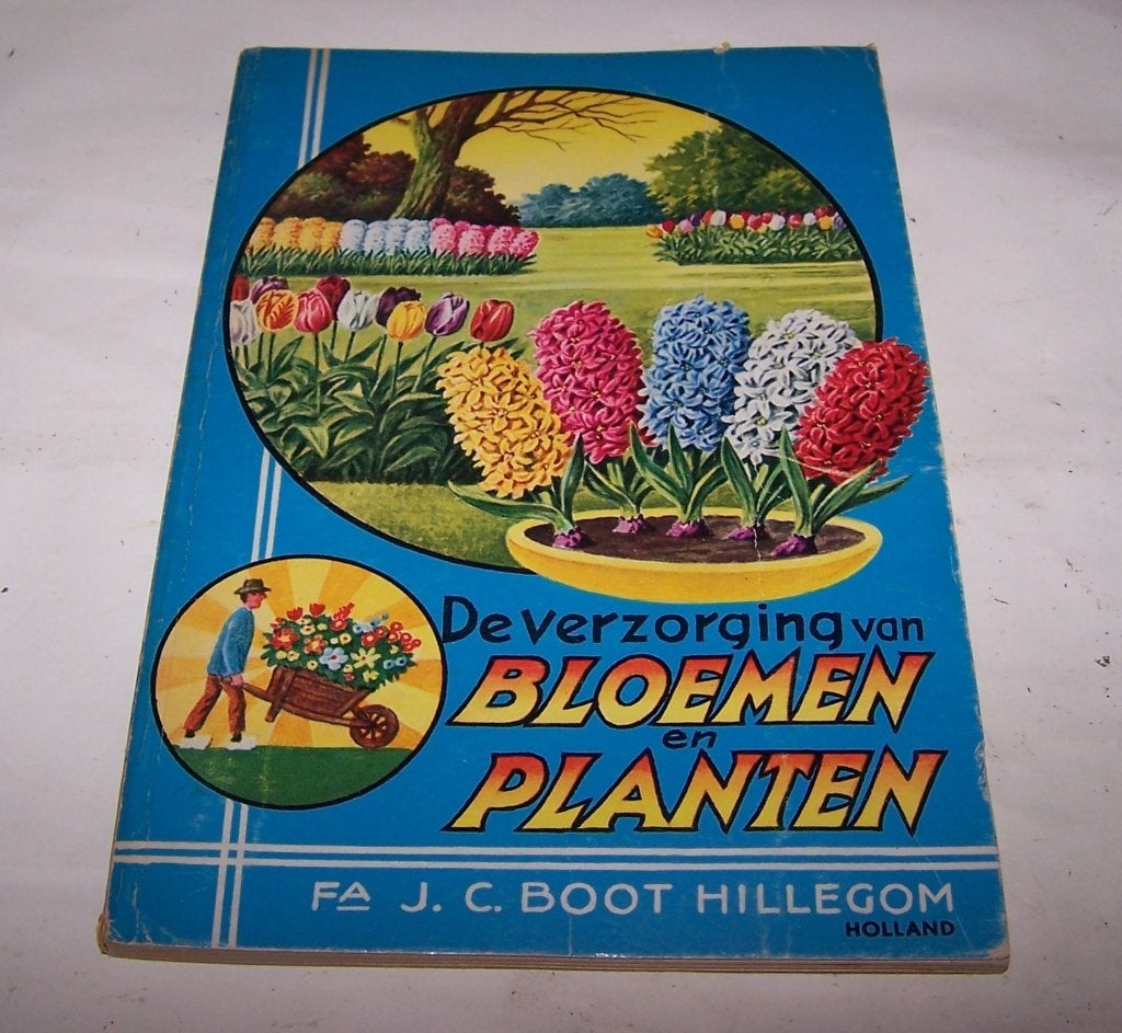 Vintage-De Verzorging van Bloemen en Planten. Fa. J.C. Boot., Ophalen of Verzenden, Fa. J.C. Boot Hillegom
