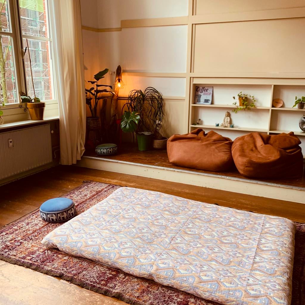 Shiatsu matras / futon 120 x 200 cm, Ophalen, Zo goed als nieuw, Massagestoel of Kussen