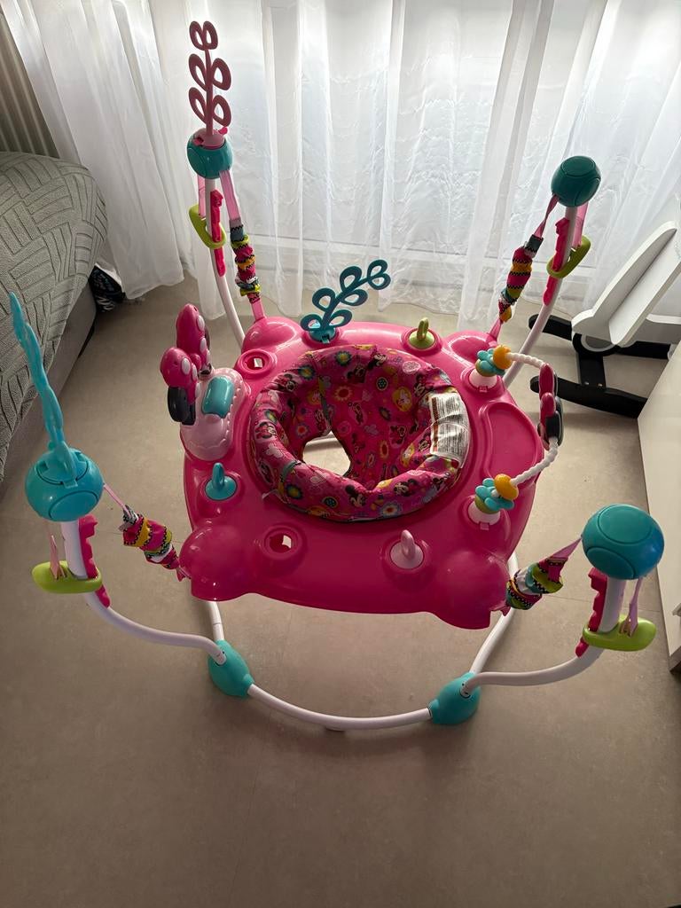 Minnie Mouse Baby Jumper, Kinderen en Baby's, Speelgoed | Babyspeelgoed, Ophalen, Gebruikt, Overige typen, Met licht