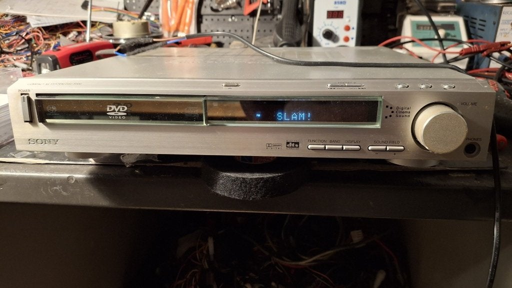Sony HCD-S500(5.1 versterker met dvd/tuner), Ophalen of Verzenden, Zo goed als nieuw, 5.1-systeem, Sony