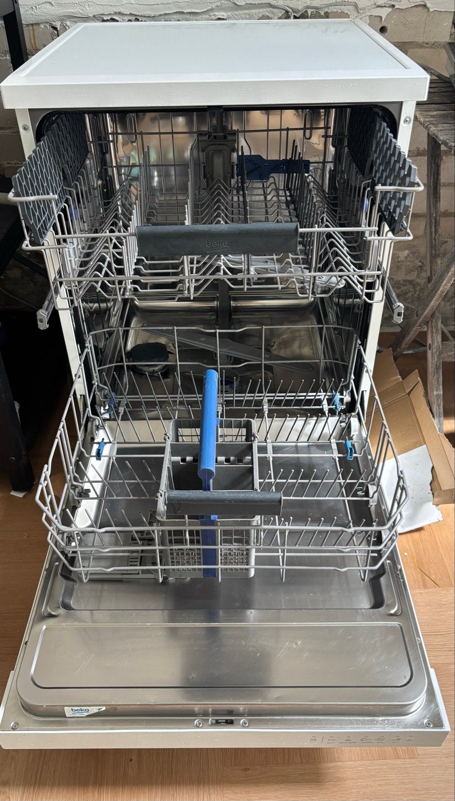 Beko Smartinventer vaatwasser - 3 jaar oud, goed werkend, Ophalen, Gebruikt, 60 cm of meer, Eco programma