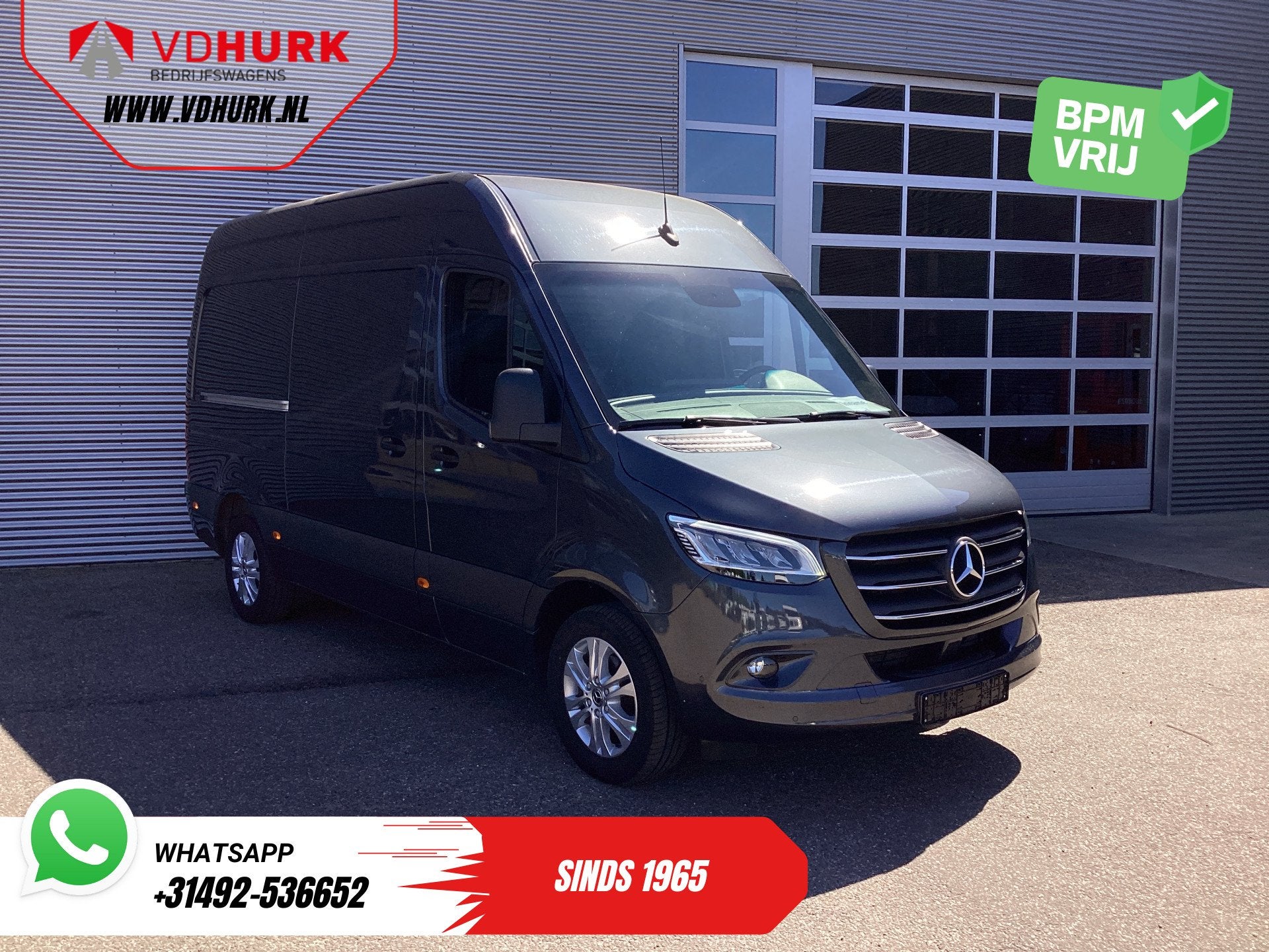 Mercedes-Benz Sprinter 315 CDI Aut. L2H2 3.5t Trekverm/ LED/, Automaat, Gebruikt, Euro 6, 150 pk