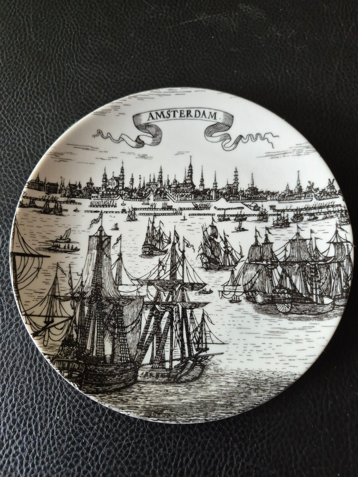 Focke & Meltzer Amsterdam sierbordje, Ophalen of Verzenden