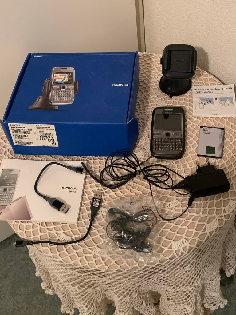 Nokia E72 - Compleet!, Telecommunicatie, Mobiele telefoons | Nokia, Zwart, Fysiek toetsenbord, 3 tot 6 megapixel, Ophalen of Verzenden