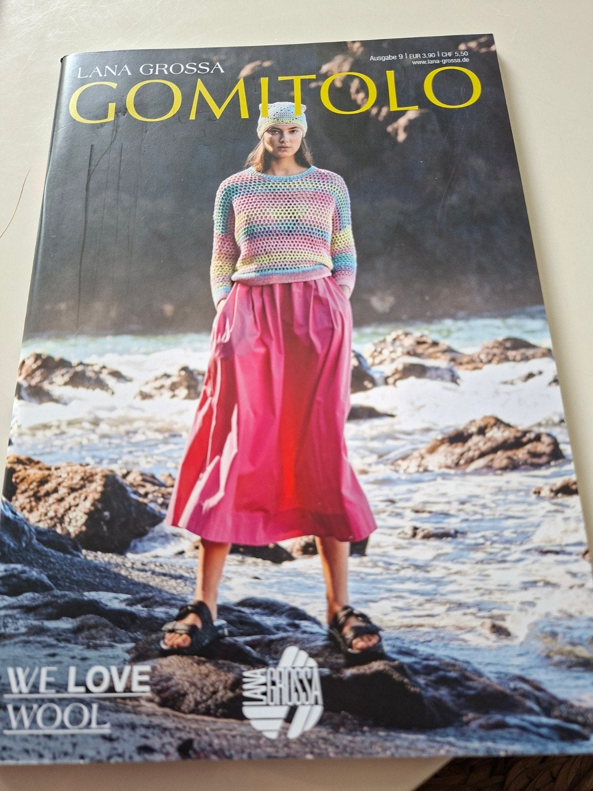 Lana Grossa Gomitolo nr. 9 brei/haak, Ophalen of Verzenden, Zo goed als nieuw, Breien of Haken, Patroon of Boek