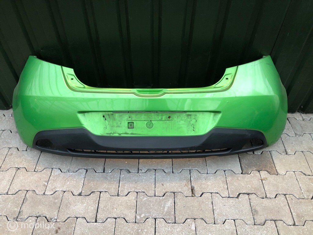 Achterbumper mazda 2 d65150221 Origineel, Gebruikt, Ophalen of Verzenden, Achter, Bumper