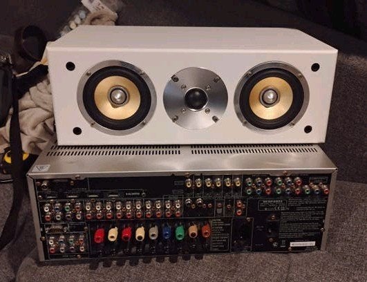 Marantz SR6003 Receiver met Auna Center Speaker, Audio, Tv en Foto, Ophalen of Verzenden, Zo goed als nieuw, Overige merken