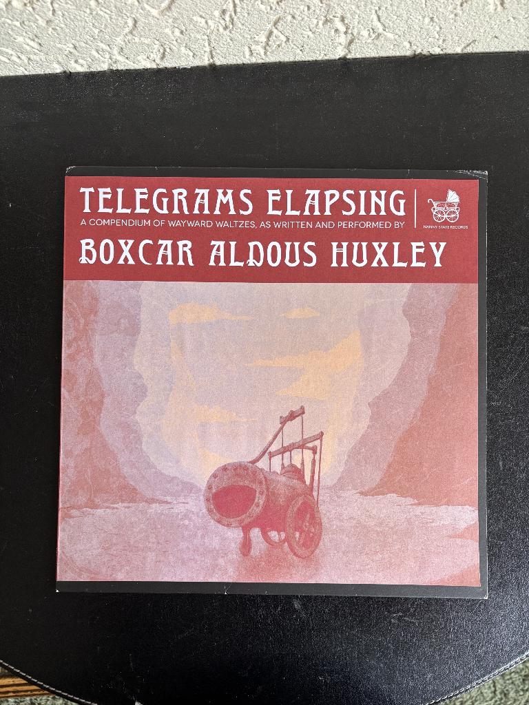 Boxcar Aldous Huxley - Telegrams Elapsing - 2014, Ophalen of Verzenden, Gebruikt, 12 inch