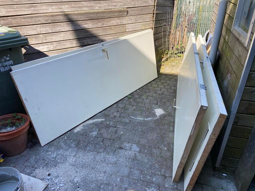 Gebruikte deuren, 211 bij 78 | gratis af te halen, Doe-het-zelf en Verbouw, Platen en Panelen, Ophalen, Gebruikt, Hout, 20 tot 50 mm