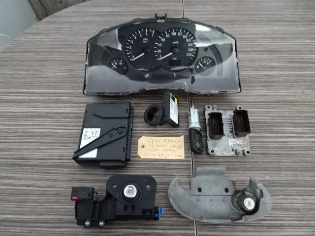 ECU Opel Meriva Bj 2007 Z14XEP 1.4 16v benz 5 gang complete, Auto-onderdelen, Gebruikt, -, Opel, Ophalen of Verzenden