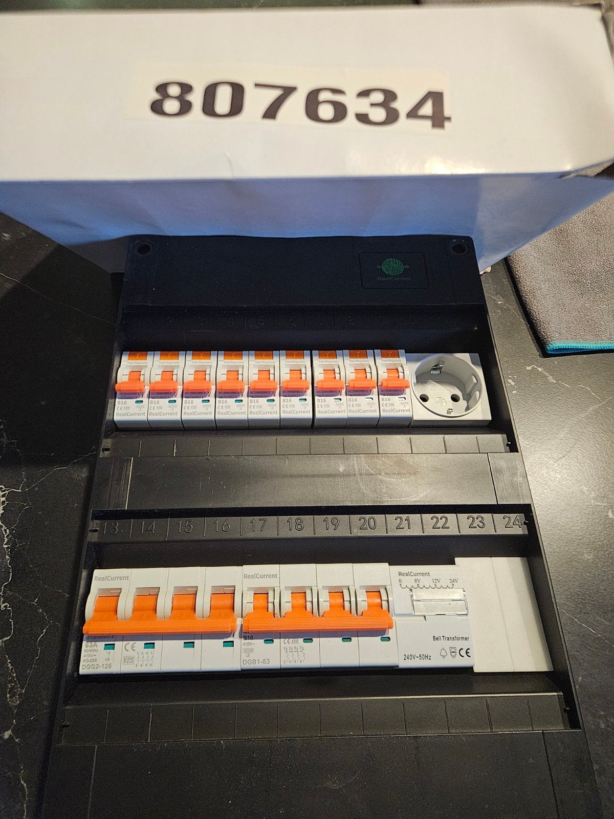 3-Fase Groepenkast 9x B16 Aardlekautomaat + 3-Fase B16 + WCD, Ophalen, Nieuw, Schneider Electric, Groepenkast