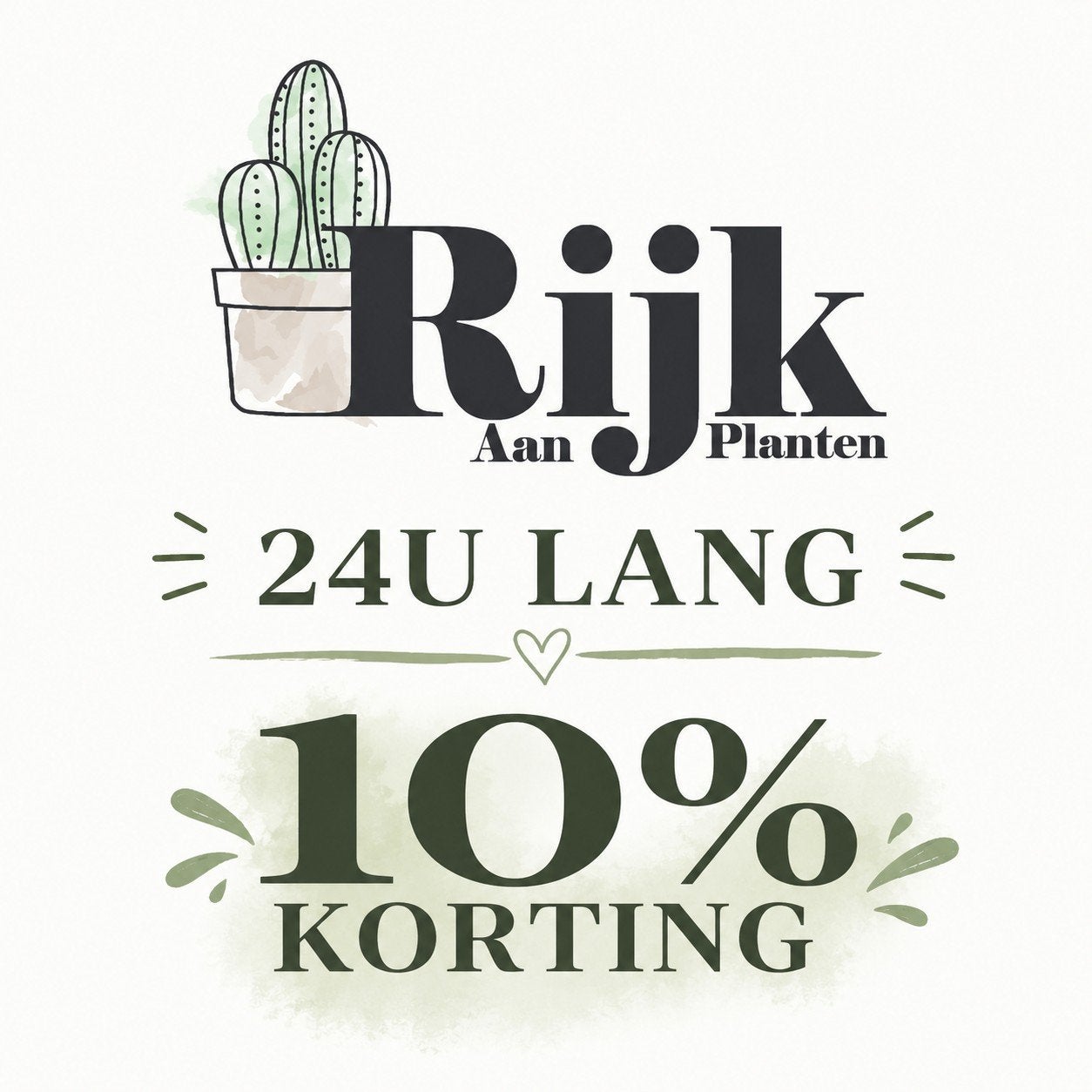 24u 10% korting op alle planten!, Ophalen of Verzenden, Halfschaduw, Minder dan 100 cm