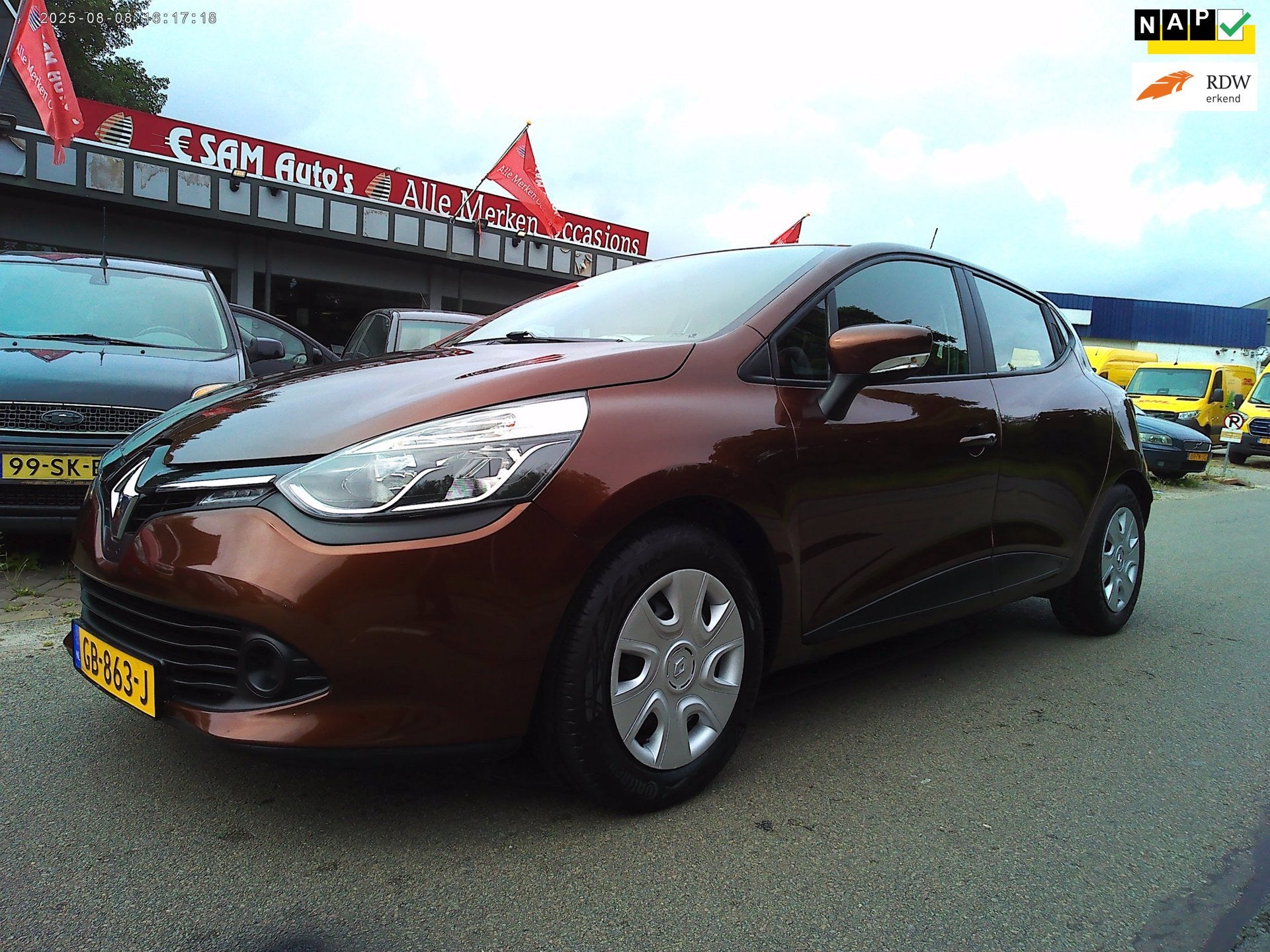 Renault Clio 0.9 TCe Expression(Airco +NAVI), Auto's, Renault, Bedrijf, Te koop, Clio, ABS, Airbags, Airconditioning, Bluetooth