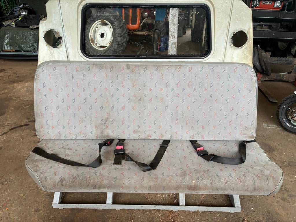 VW T4 Dubbele Cabine Bank met Gordels - Gebruikt, Auto-onderdelen, Interieur en Bekleding, Ophalen, Gebruikt, Volkswagen