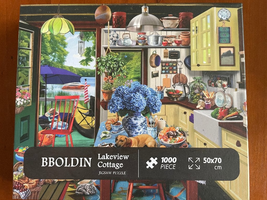 Mooie  BOLDDIN Puzzel 1000 stukjes,, Ophalen, 500 t/m 1500 stukjes, Zo goed als nieuw
