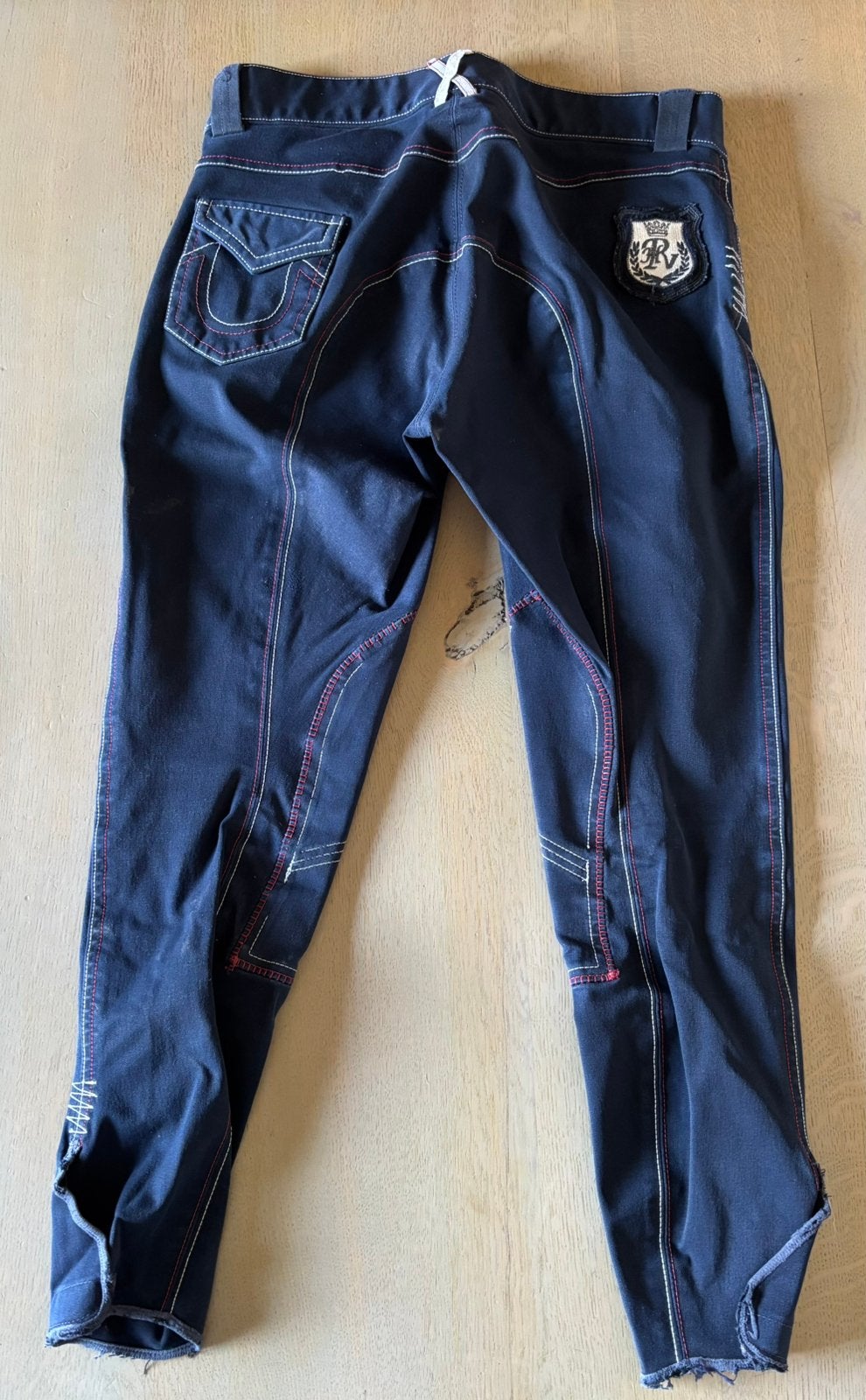 Rijbroek HV Polo mt 40, Blauw, Gebruikt, Dressuur, Dames