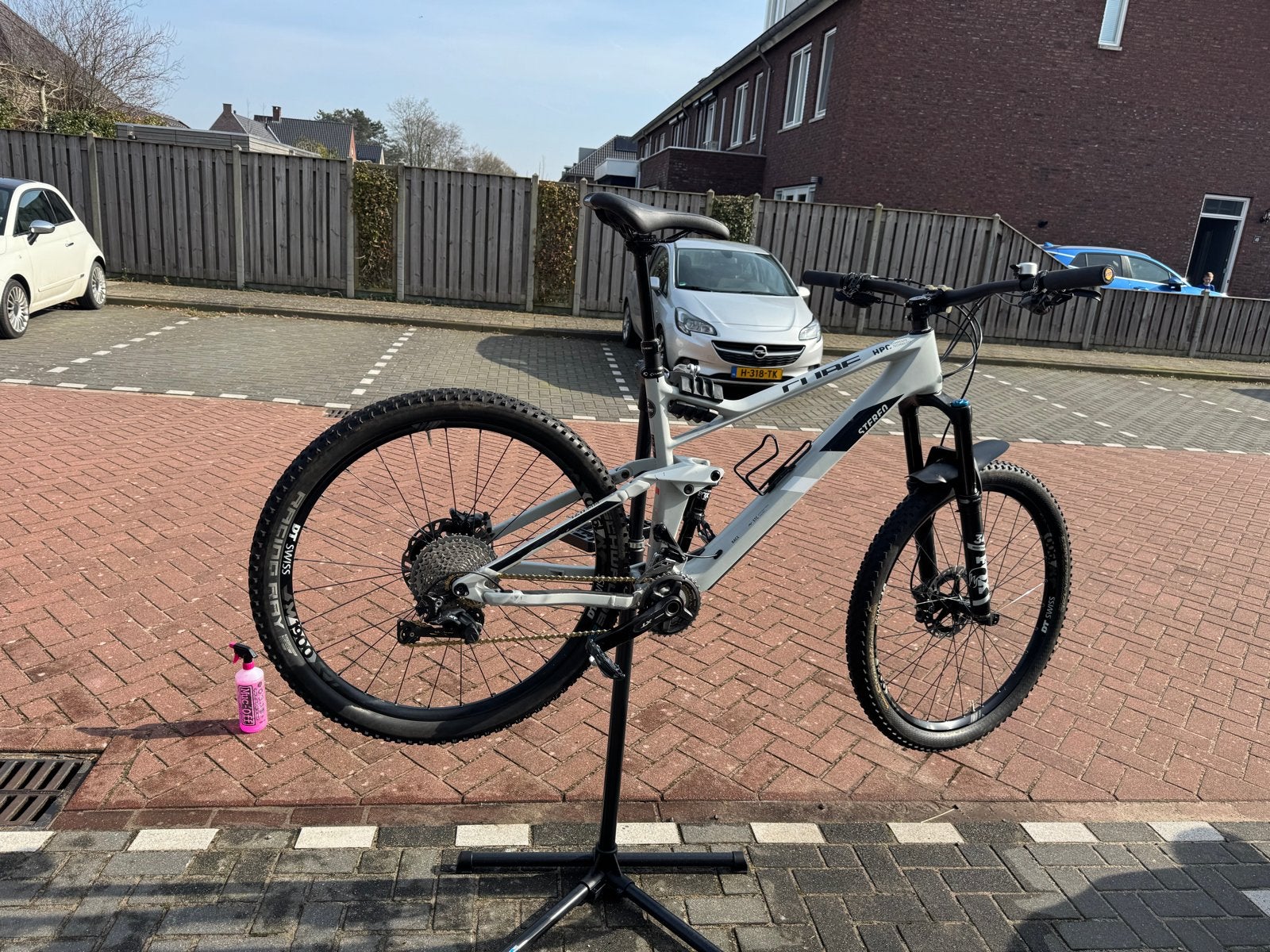 CUBE STEREO 140 HPC RACE 27.5, Fietsen en Brommers, Fietsen | Mountainbikes en ATB, Gebruikt, 49 tot 53 cm, Schijfrem, Ophalen
