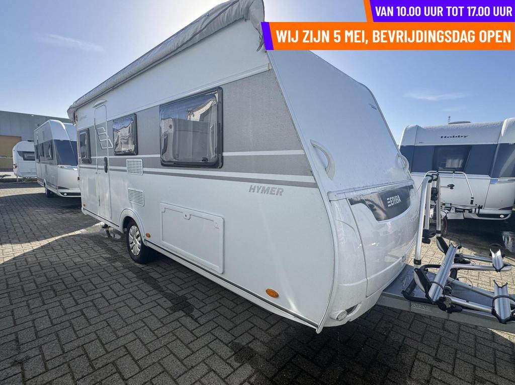 Eriba HYMER LIVING 471  ENKELE BEDDEN, MOVER, VOORTENT, Mover, Bedrijf, 6 tot 7 meter, Eriba