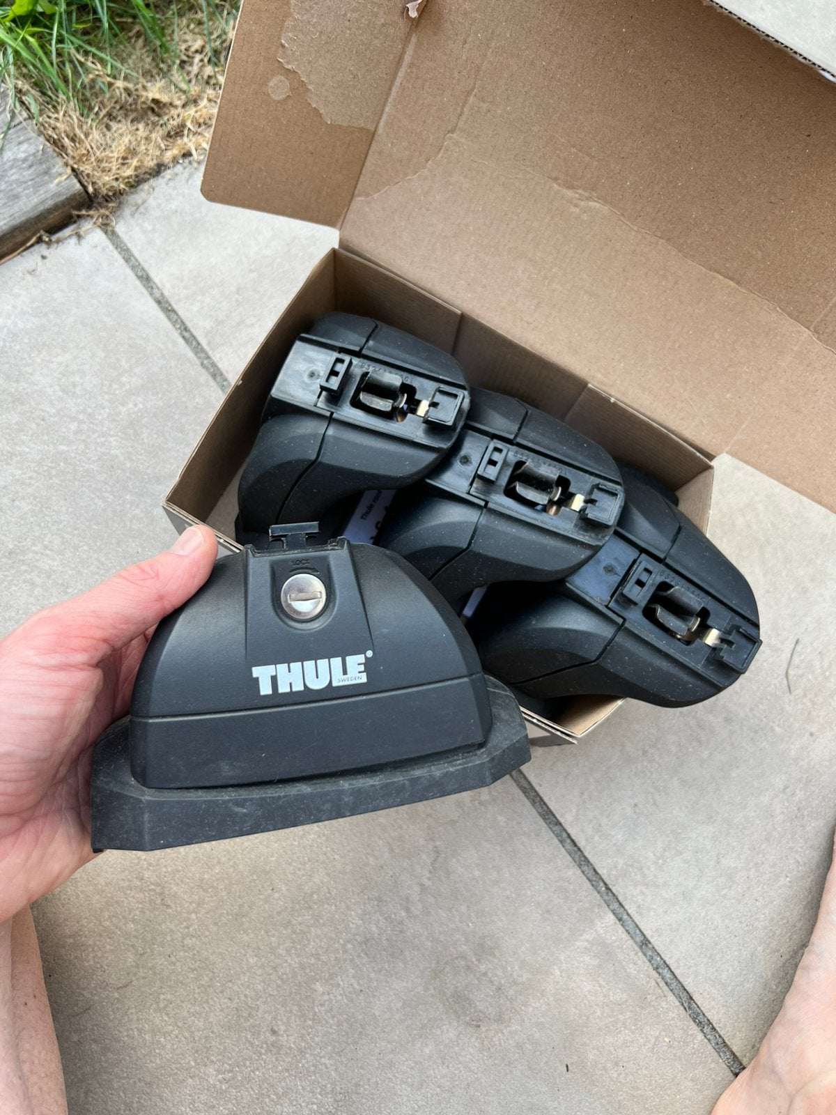 Voetjes voor fixtpoint thule, Auto diversen, Dakdragers, Ophalen, Gebruikt