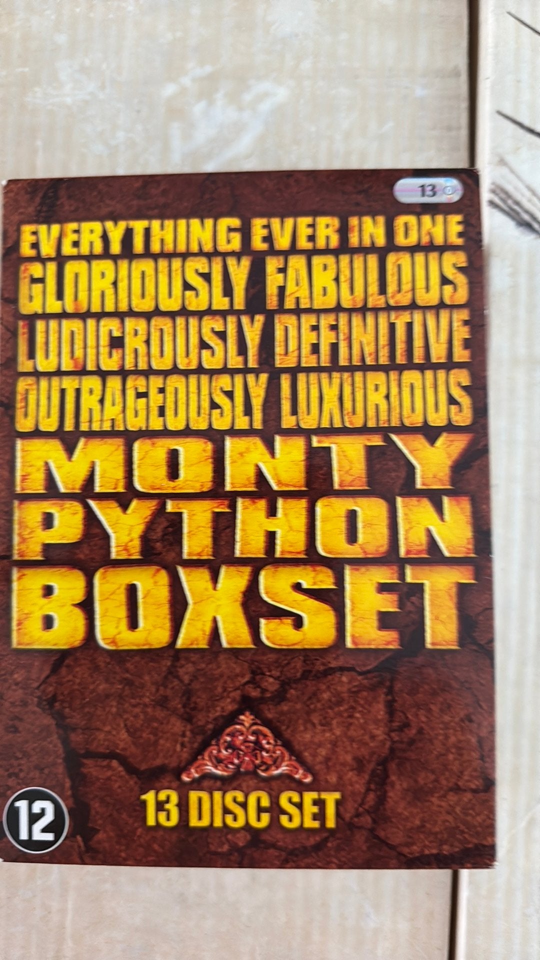 Monty Python, DVD box, 13 delige box, Overige artiesten, Vanaf 16 jaar, Nederlands, Ophalen of Verzenden