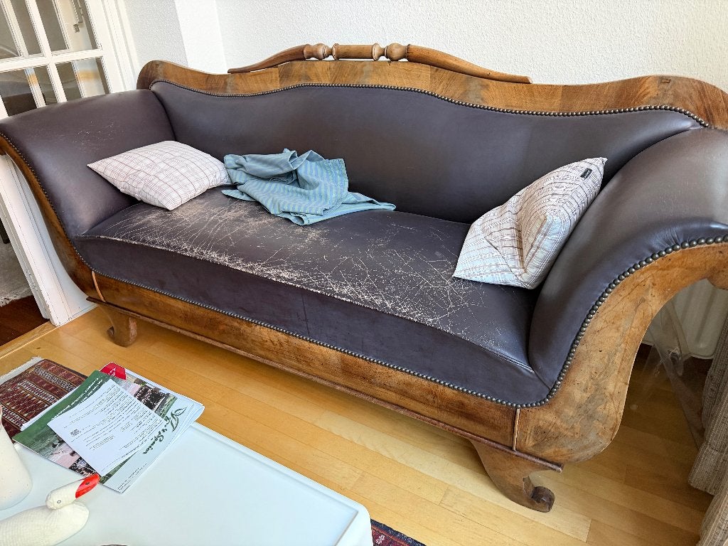 Antieke Biedermeier bank / canapé – Karaktervol!, Ophalen