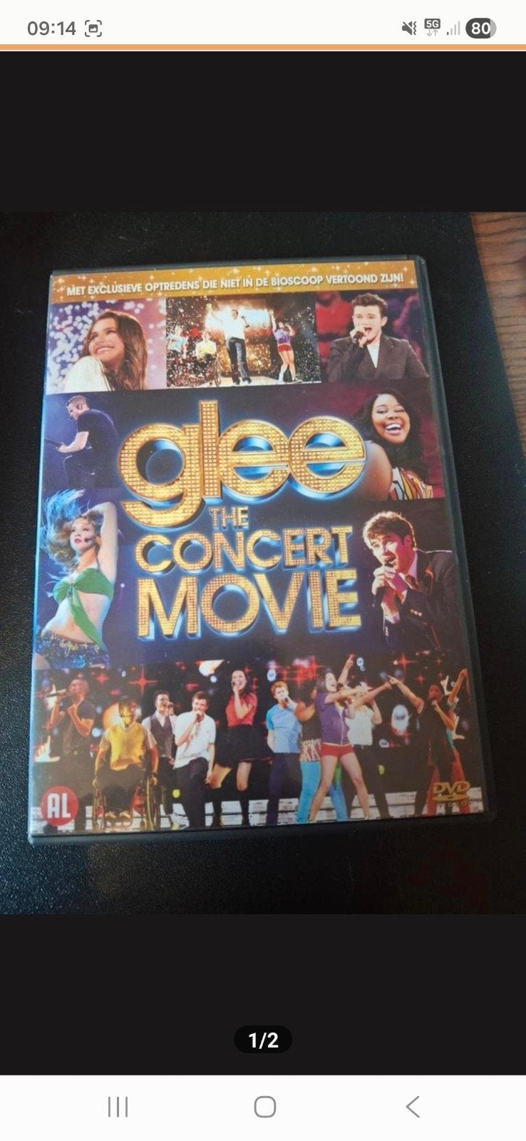 Glee: The Concert Movie DVD - Exclusieve optredens!, Alle leeftijden, Ophalen of Verzenden, Gebruikt, Bonusmateriaal
