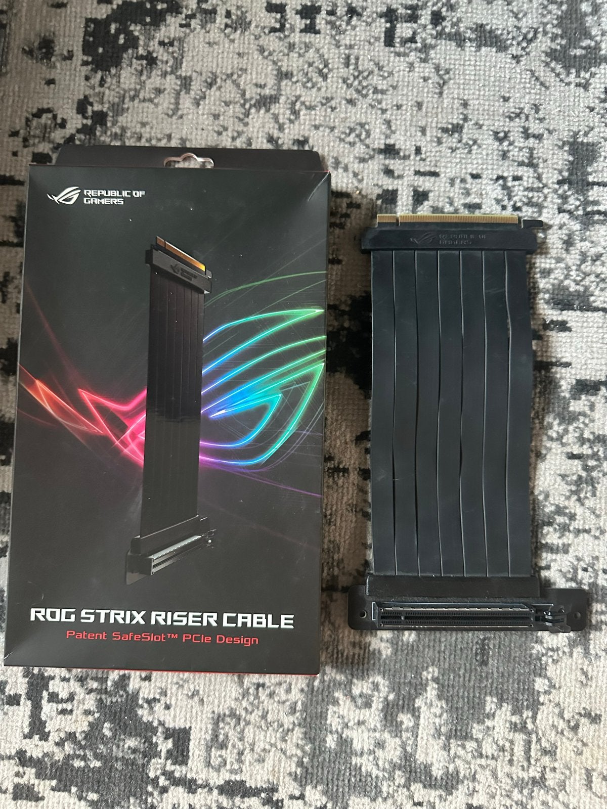 ROG Strix Riser Kabel - PCIe 3.0, Ophalen of Verzenden, Zo goed als nieuw