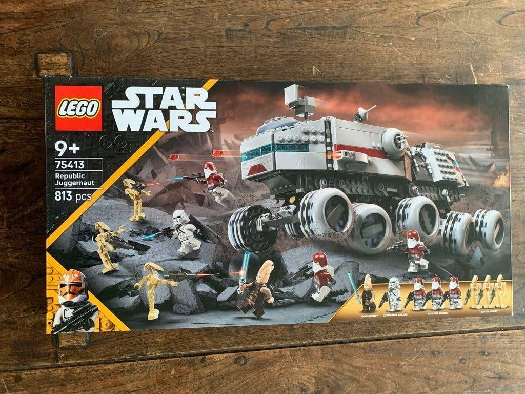 Lege doos - Lego Star Wars 75413 Republic Juggernaut, Gebruikt, Star Wars, Lego, Overige typen