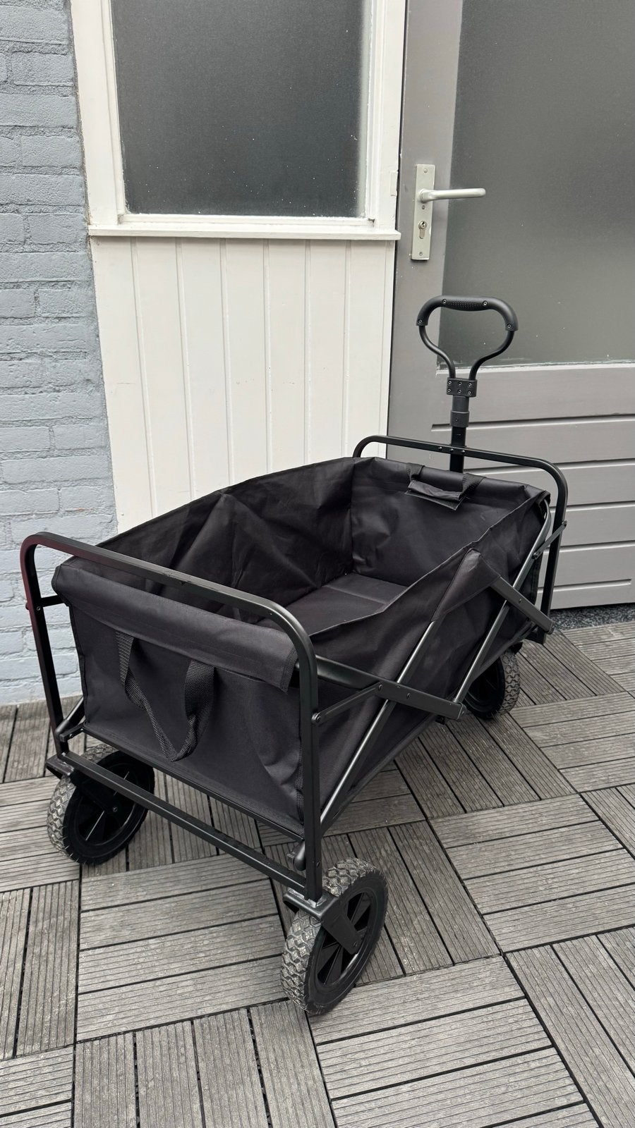 Opvouwbare bolderkar - Ideaal voor strand, camping, tuin, Ophalen of Verzenden, Opvouwbaar, Zo goed als nieuw