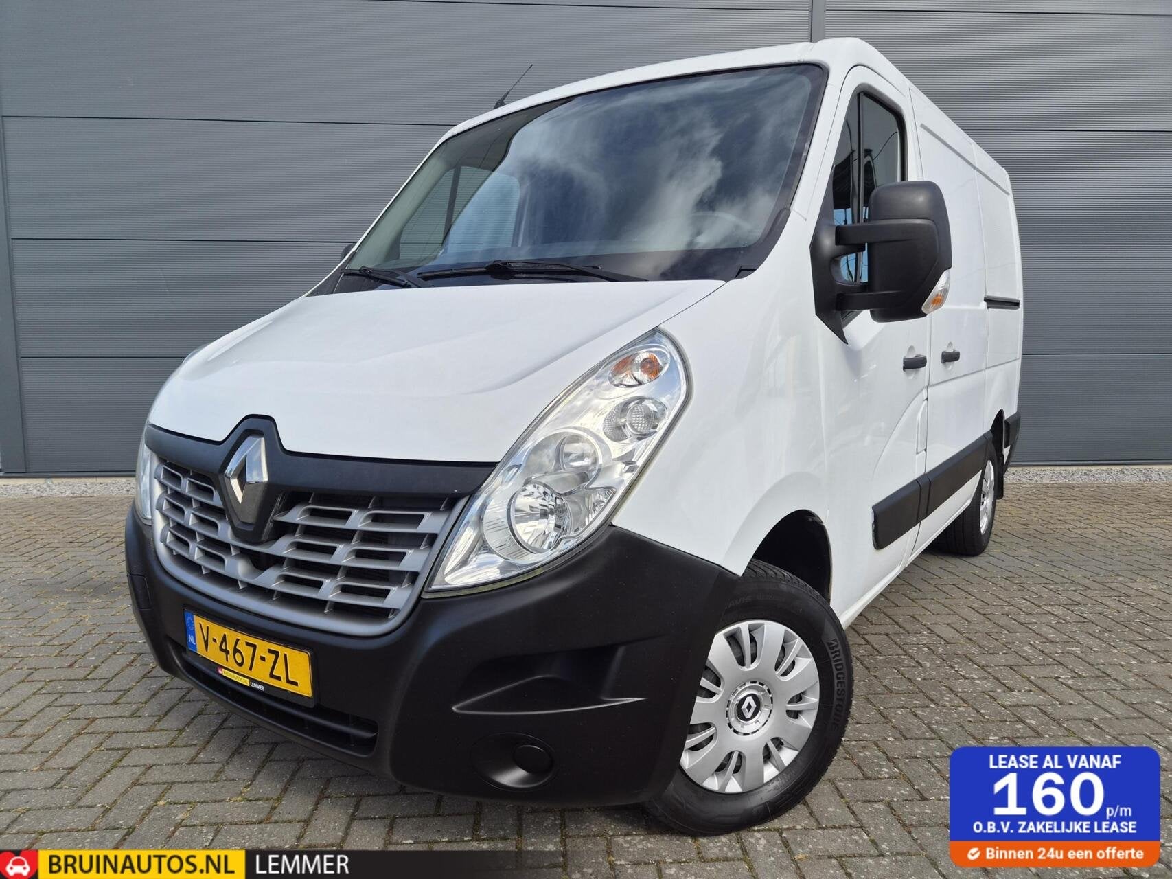 Renault Master 2.3 dCi L1H1 Airco 130pk Navi Trek 2x Schuifd, Auto's, Gebruikt, Euro 6, 4 cilinders, Renault
