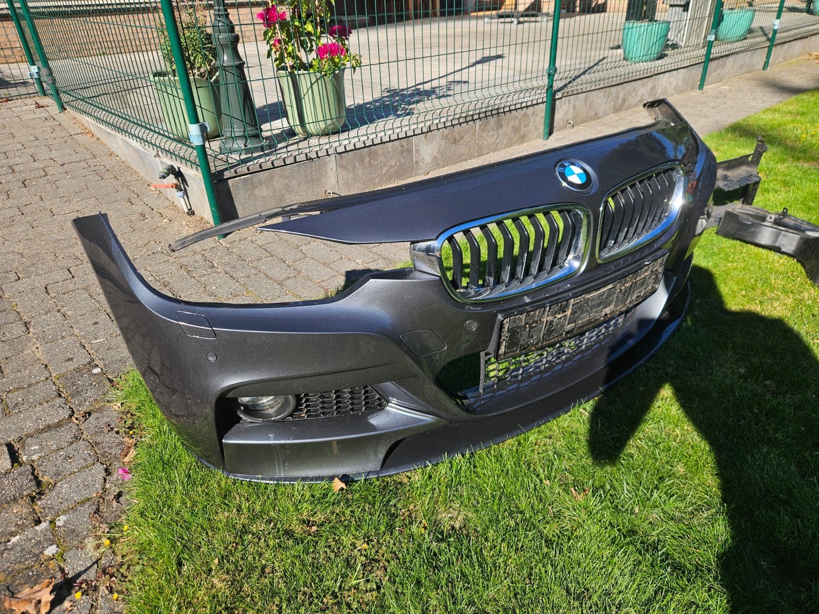 Bmw F30 M voorbumper compleet, Ophalen, Gebruikt, Voor, Bumper