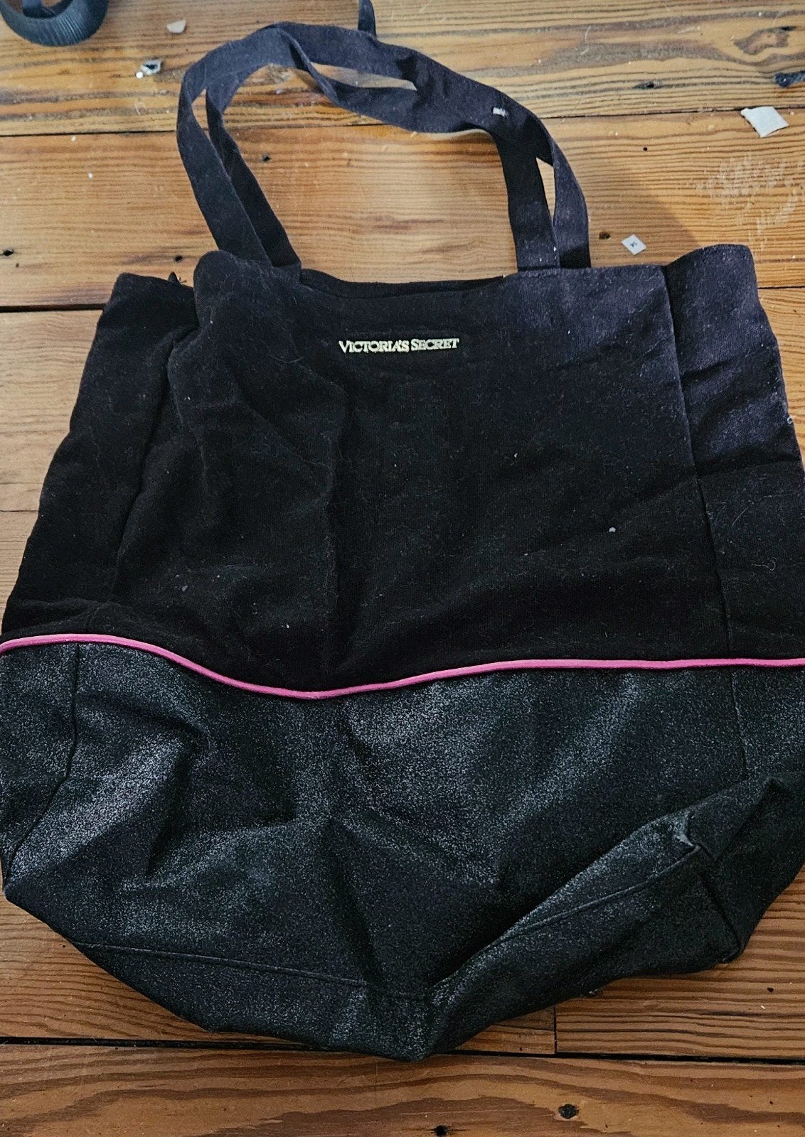 Victoria Secret tas, Ophalen of Verzenden, Zo goed als nieuw, Zwart, Schoudertasje