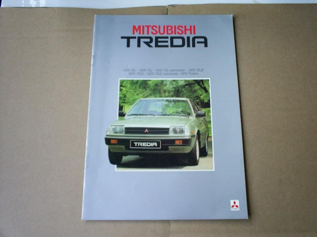 Mitsubishi Tredia 6 / 1983 20 pag., Verzenden, Zo goed als nieuw, Mitsubishi