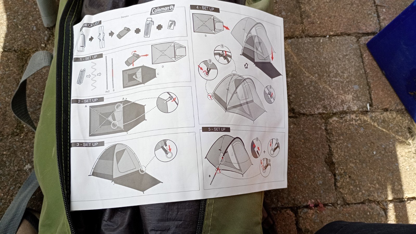 Coleman Darwin 3+ koepeltent - 3 persoons, Ophalen