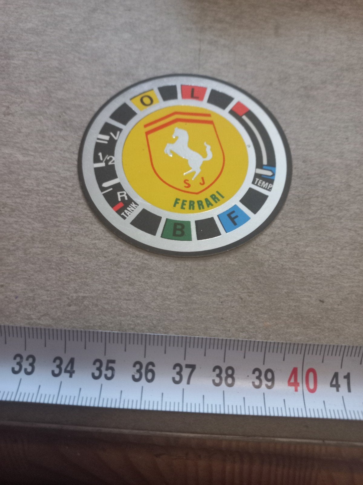 Ferrari logo, Verzamelen, Ophalen of Verzenden, Zo goed als nieuw