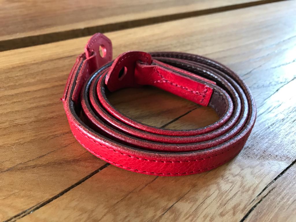 Nieuw Artisan & Artist Japan Leren Strap Rood for Leica M, Ophalen of Verzenden, Nieuw