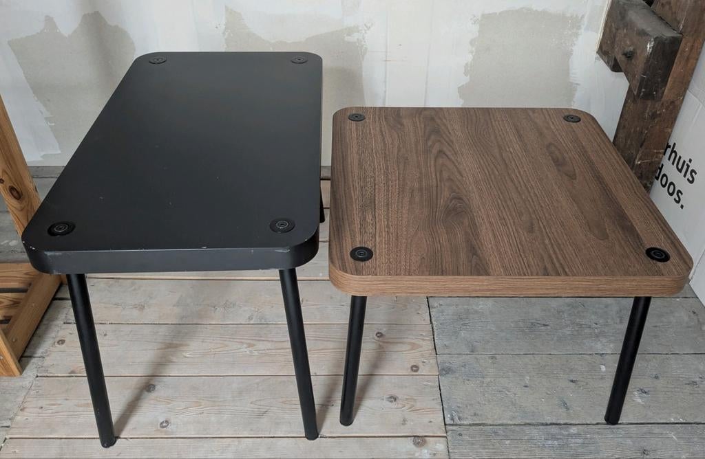 Leuke Ikea Sonhult bijzettafels, Ophalen, Minder dan 45 cm, Gebruikt, 55 tot 75 cm