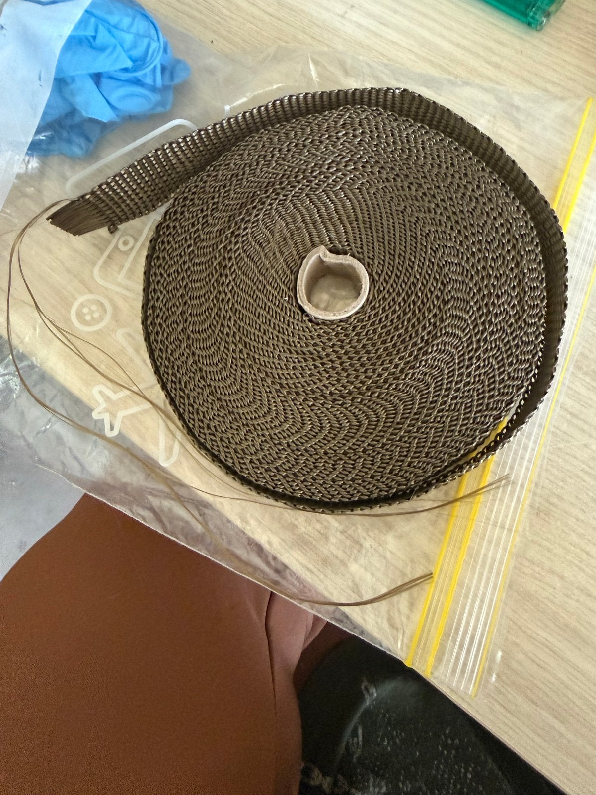 Hittebestendige uitlaat wrap 10m x 2,5cm, Ophalen of Verzenden, Nieuw, Universele onderdelen