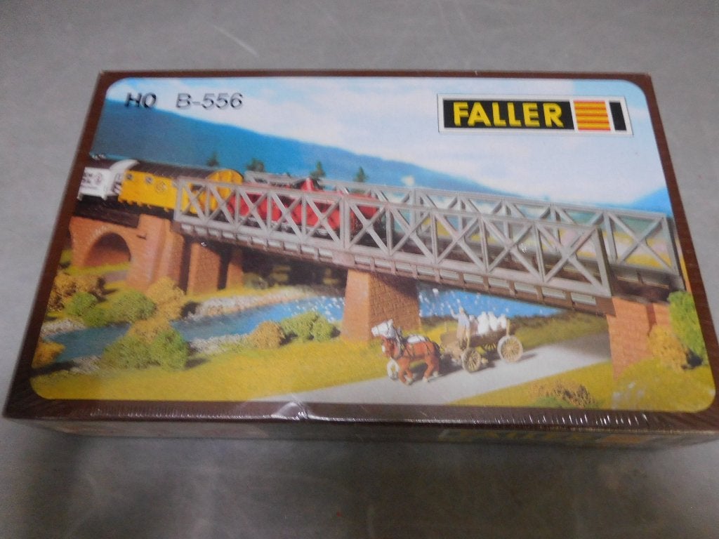Faller B-556 H0 brug kopset, Overige merken, Gelijkstroom of Wisselstroom, Brug, Tunnel of Gebouw, Nieuw