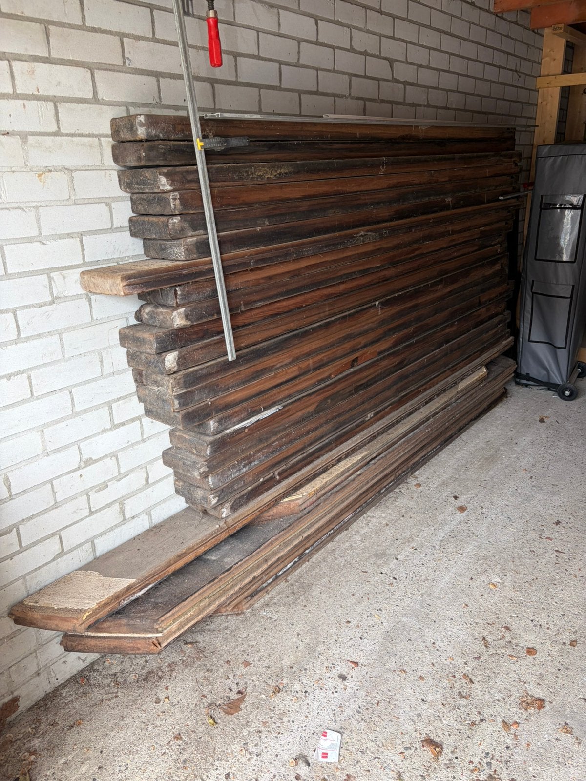 Red Cedar balken, Gebruikt, Minder dan 3 meter, Ophalen of Verzenden, 2 meter of meer