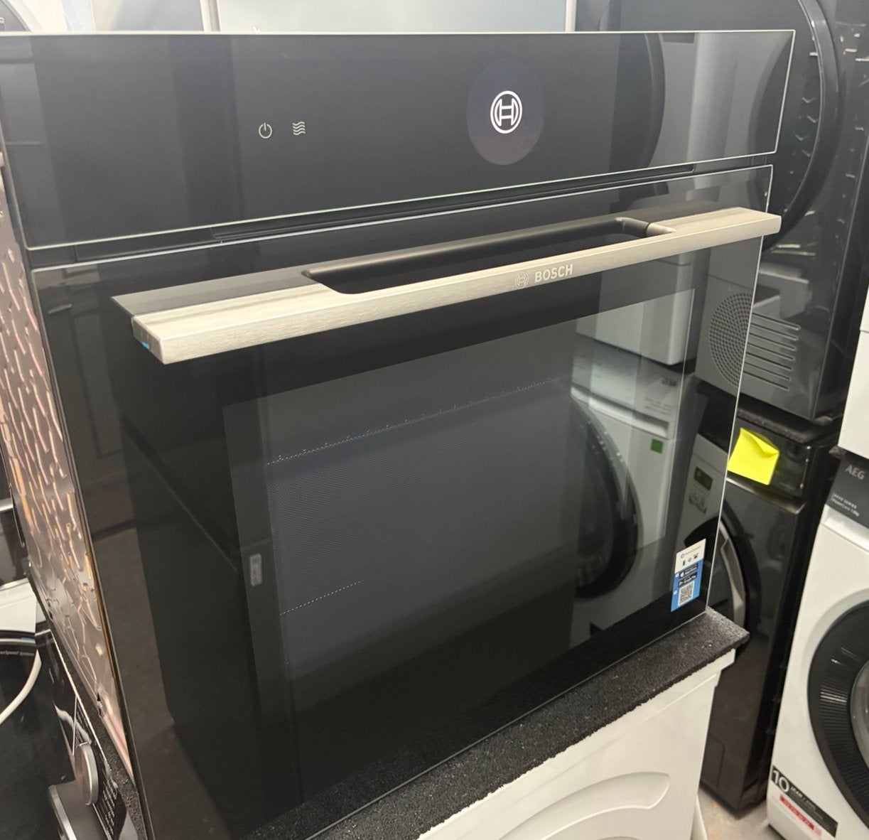 Nieuwe Bosch combi oven HMG7361B1 Hydrolyse, AirFry, WiFi, Ophalen of Verzenden, Zo goed als nieuw, Stoom