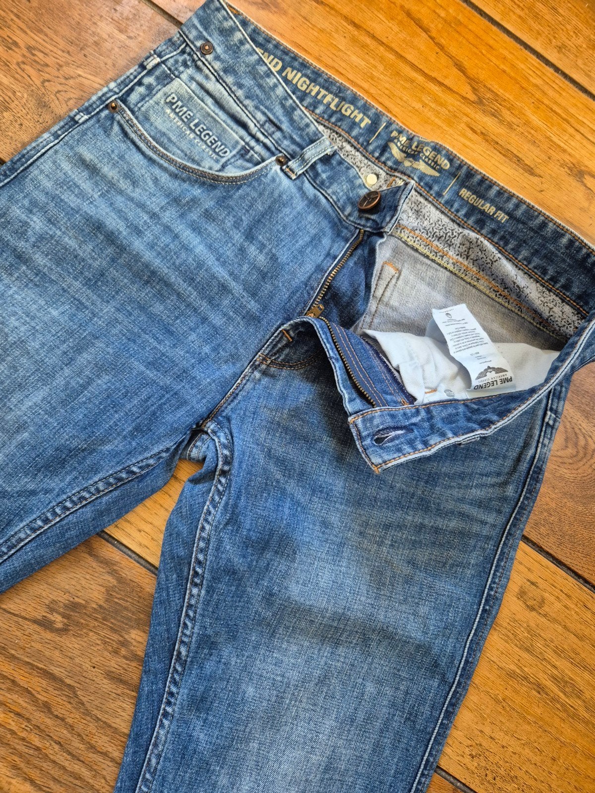 Pme Legend Pall Mall jeans spijkerbroek Nightflight 30/32, Kleding | Heren, ., W32 (confectie 46) of kleiner, Zo goed als nieuw