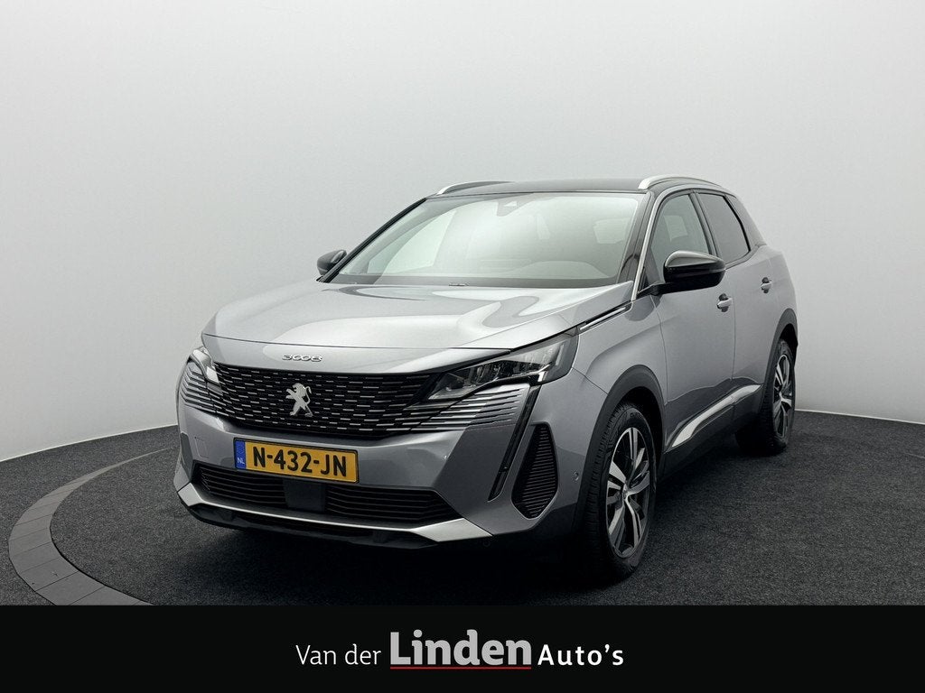 Peugeot 3008 1.2 PureTech Blue Lease Allure | Trekhaak | Cam, Auto's, Peugeot, Gebruikt, 1199 cc, Bedrijf, 3 cilinders